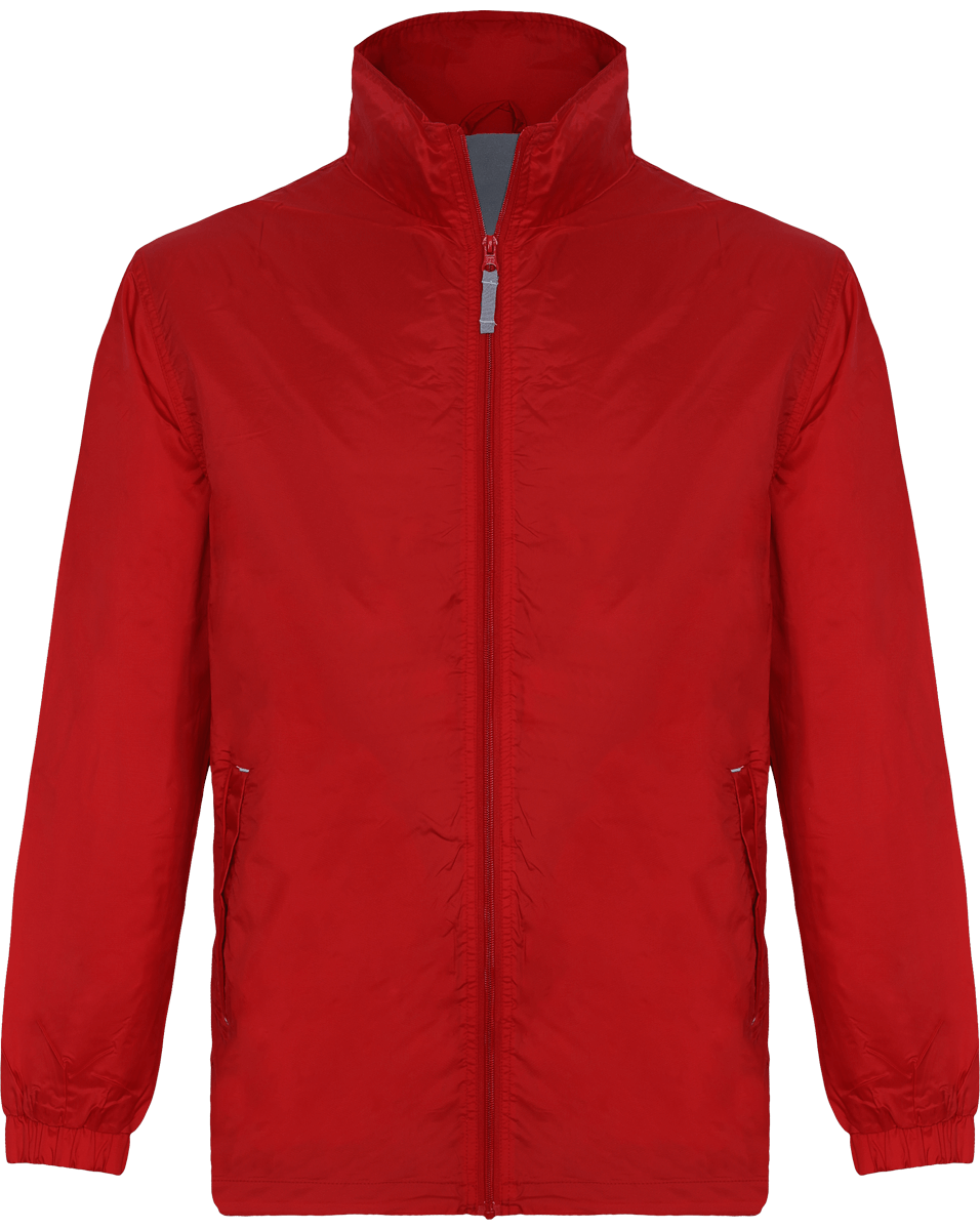 Winderbreaker Doubled Jacket To Personalise Red
