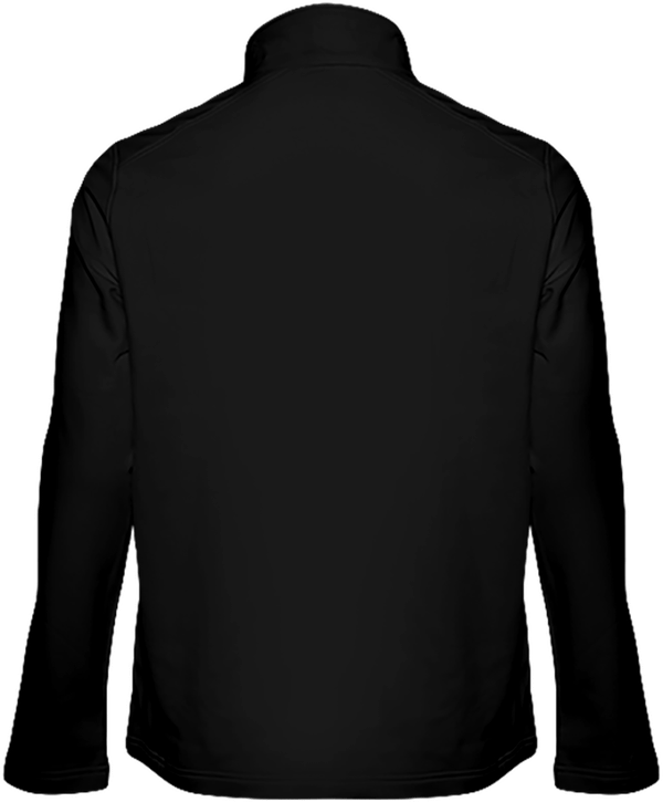 Veste softshell classique homme dos Black