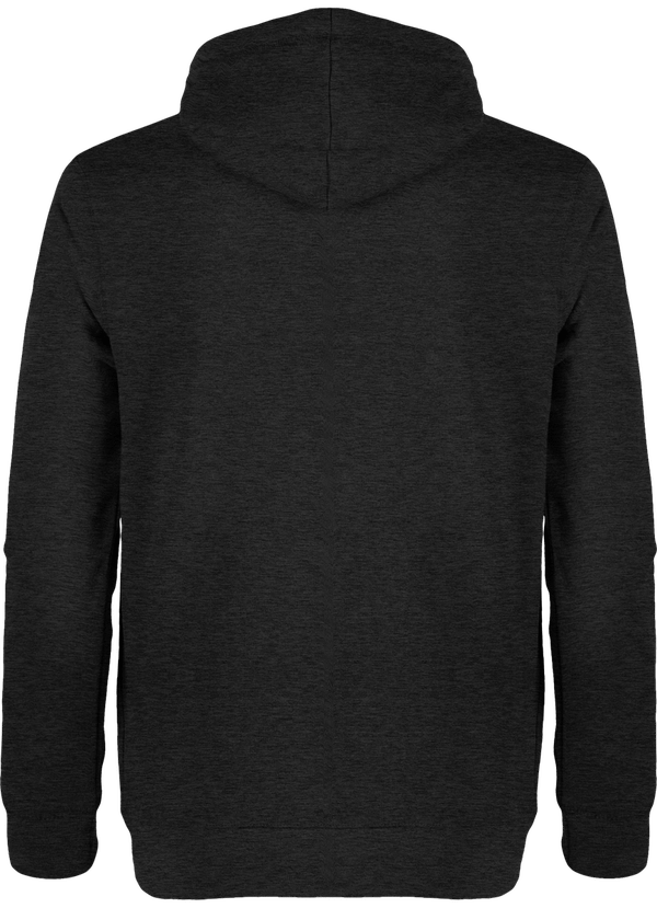 Sweat zippe a capuche stanley tours dos Dark Heather Grey