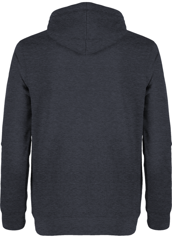 Sweat zippe a capuche stanley tours dos Dark Heather Blue