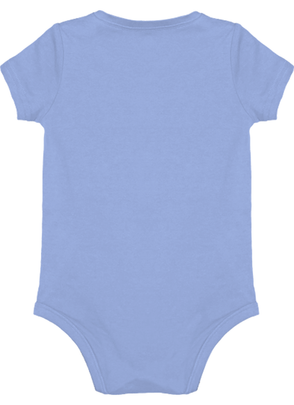 Body bebe manches courtes dos Sky Blue