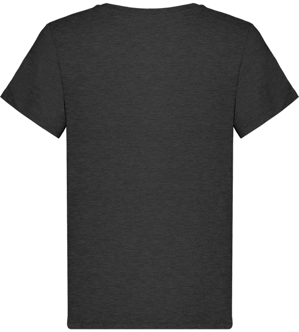 T shirt col rond stanley leads dos Dark Heather Grey