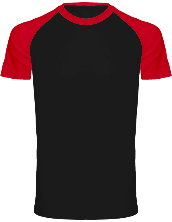 Remportez Le Match ! Avec Le T-Shirt Baseball Personnalisé Tunetoo Black / Red