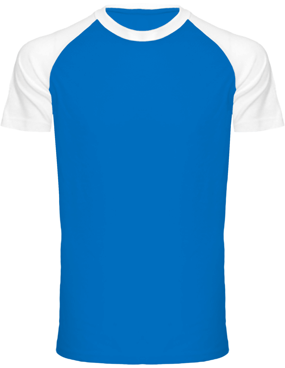 Remportez Le Match ! Avec Le T-Shirt Baseball Personnalisé Tunetoo Aqua Blue / White