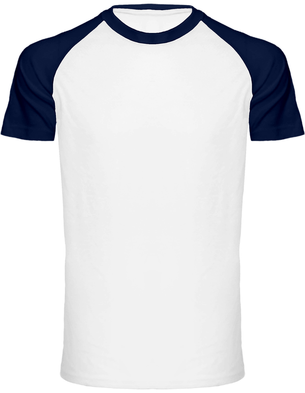 Remportez Le Match ! Avec Le T-Shirt Baseball Personnalisé Tunetoo White / Navy