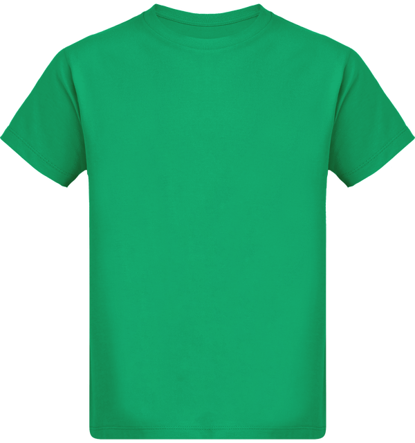 Tee shirt garcon stanley mini paint face Vivid Green