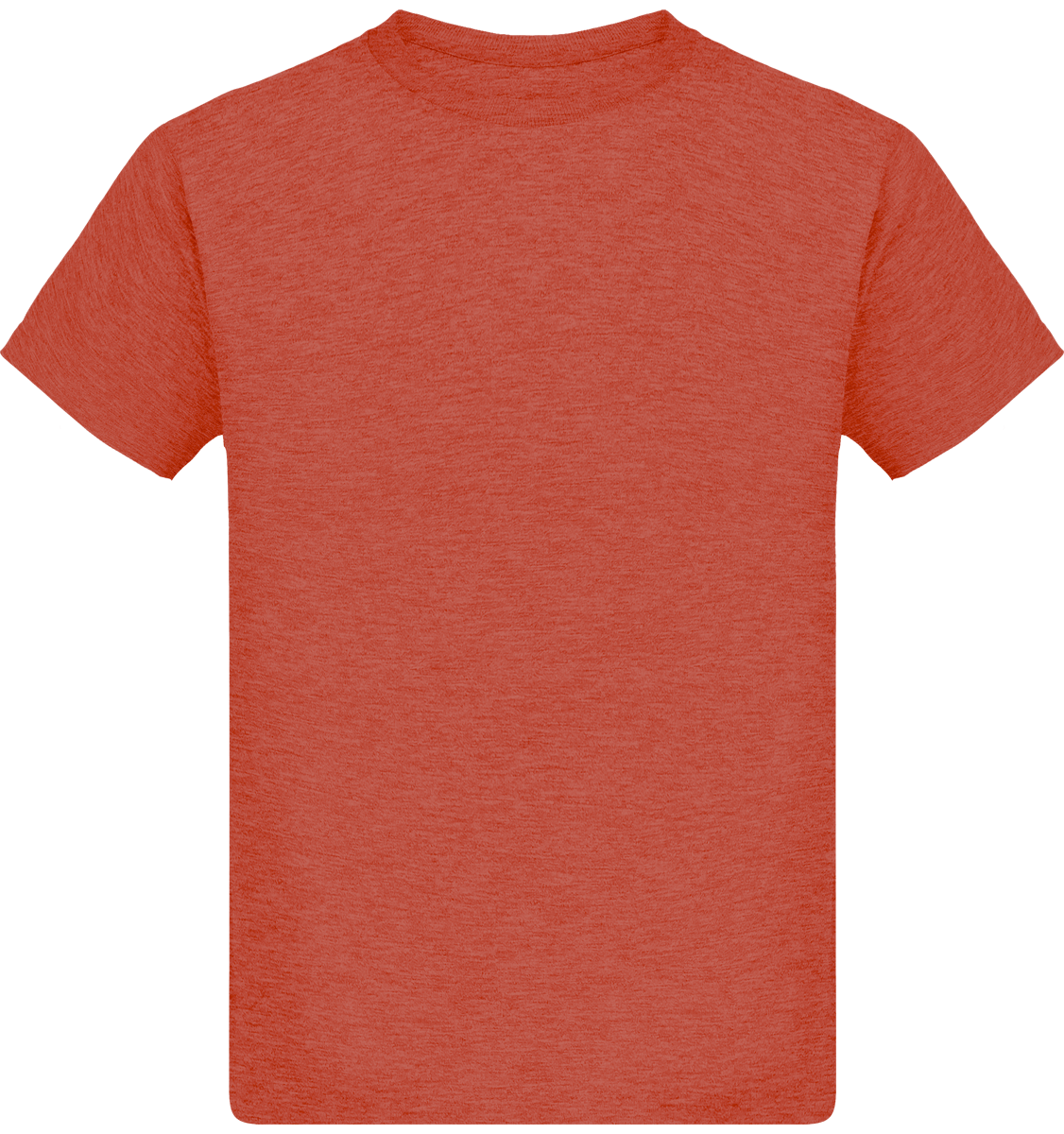 Tee shirt garcon stanley mini paint face Mid Heather Red