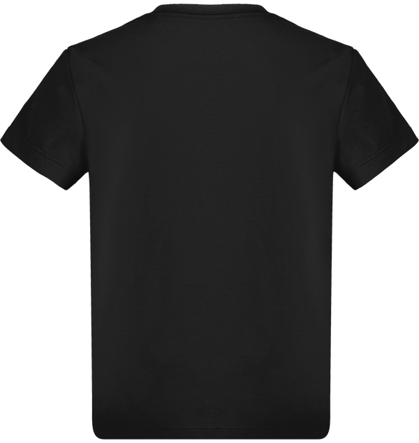 Tee shirt garcon stanley mini paint dos Black