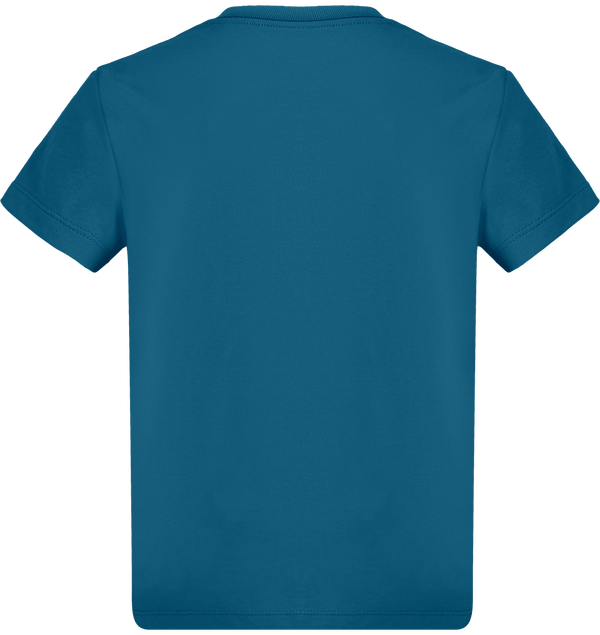 Tee shirt garcon stanley mini paint dos Royal Blue