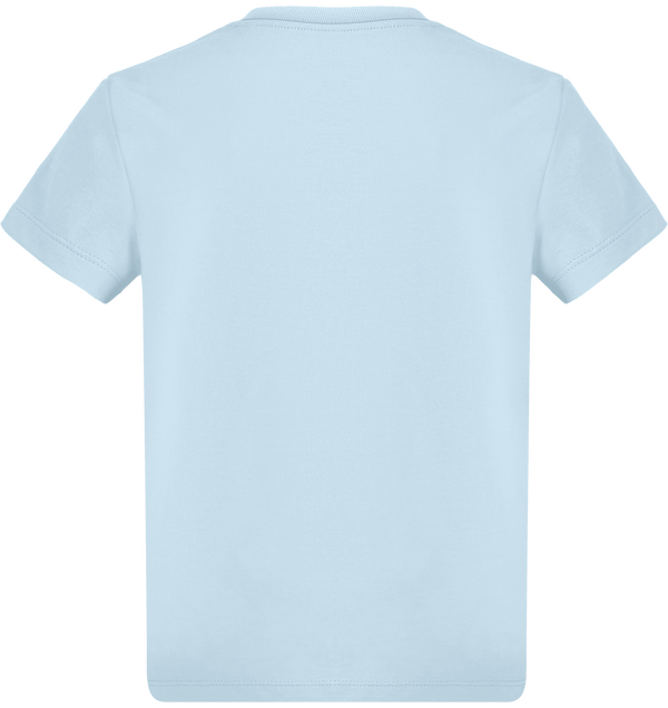 Tee shirt garcon stanley mini paint dos Baby Blue