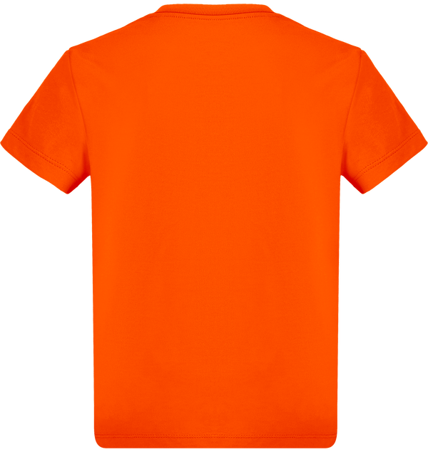 Tee shirt garcon stanley mini paint dos Bright Orange