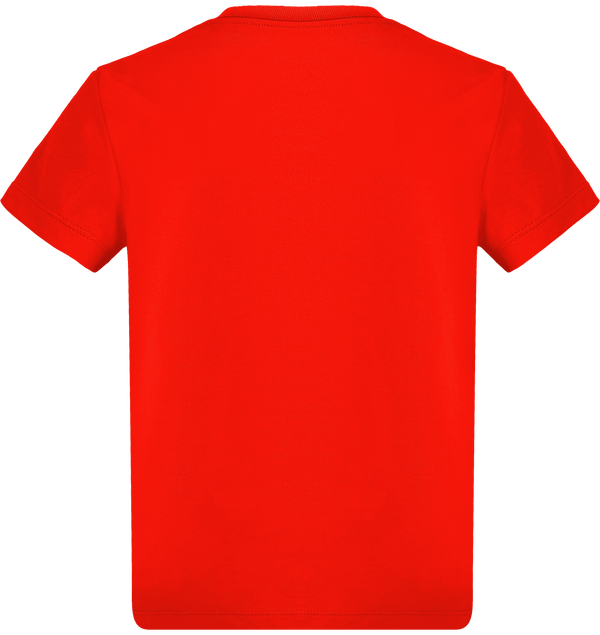 Tee shirt garcon stanley mini paint dos Bright Red