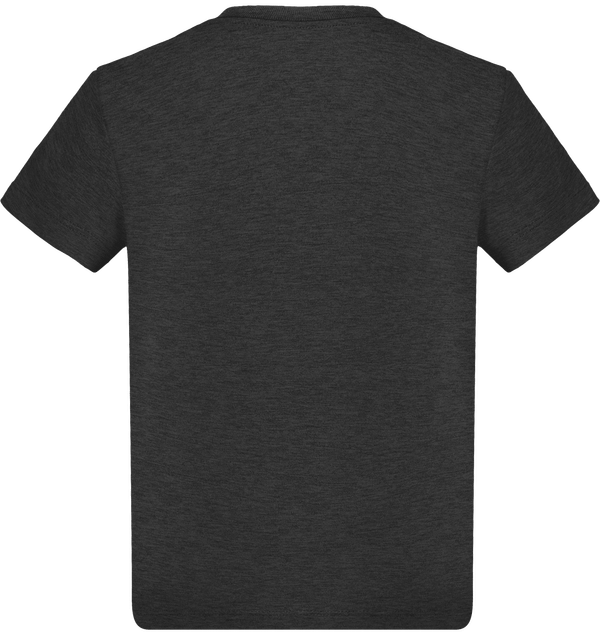 Tee shirt garcon stanley mini paint dos Dark Heather Grey