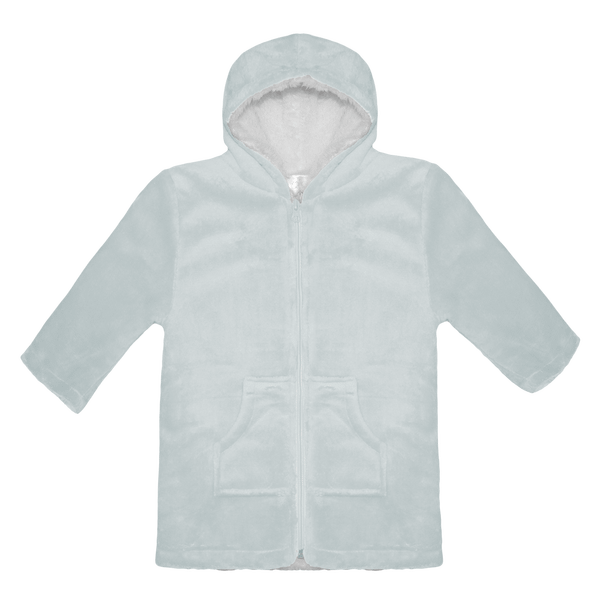 Peignoir polaire zippe enfant plexus GLACIER