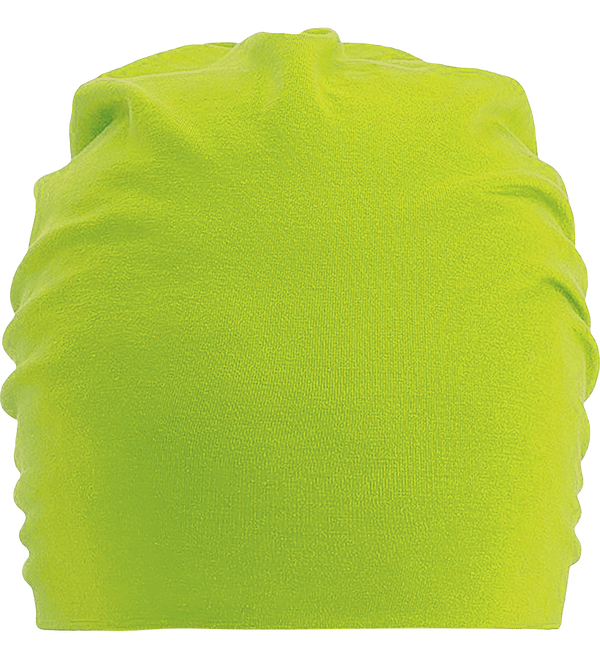Bonnet oversize en coton hemsedal face Lime Green