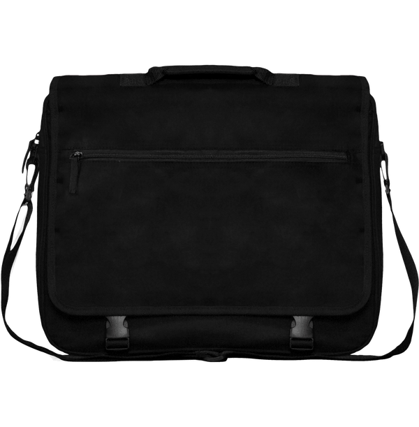 The Customizable Document Holder: A Reporter Bag For Your Business Meetings. Black