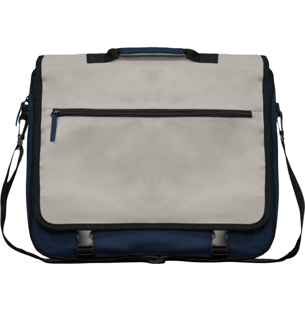 Le Porte Document Personnalisable : Un Sac Reporter Pour Vos Réunions D’Affaire.  Navy / Corde