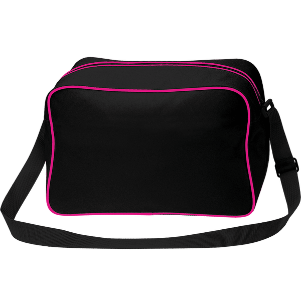 Sac retro 18l dos Black / Fuchsia