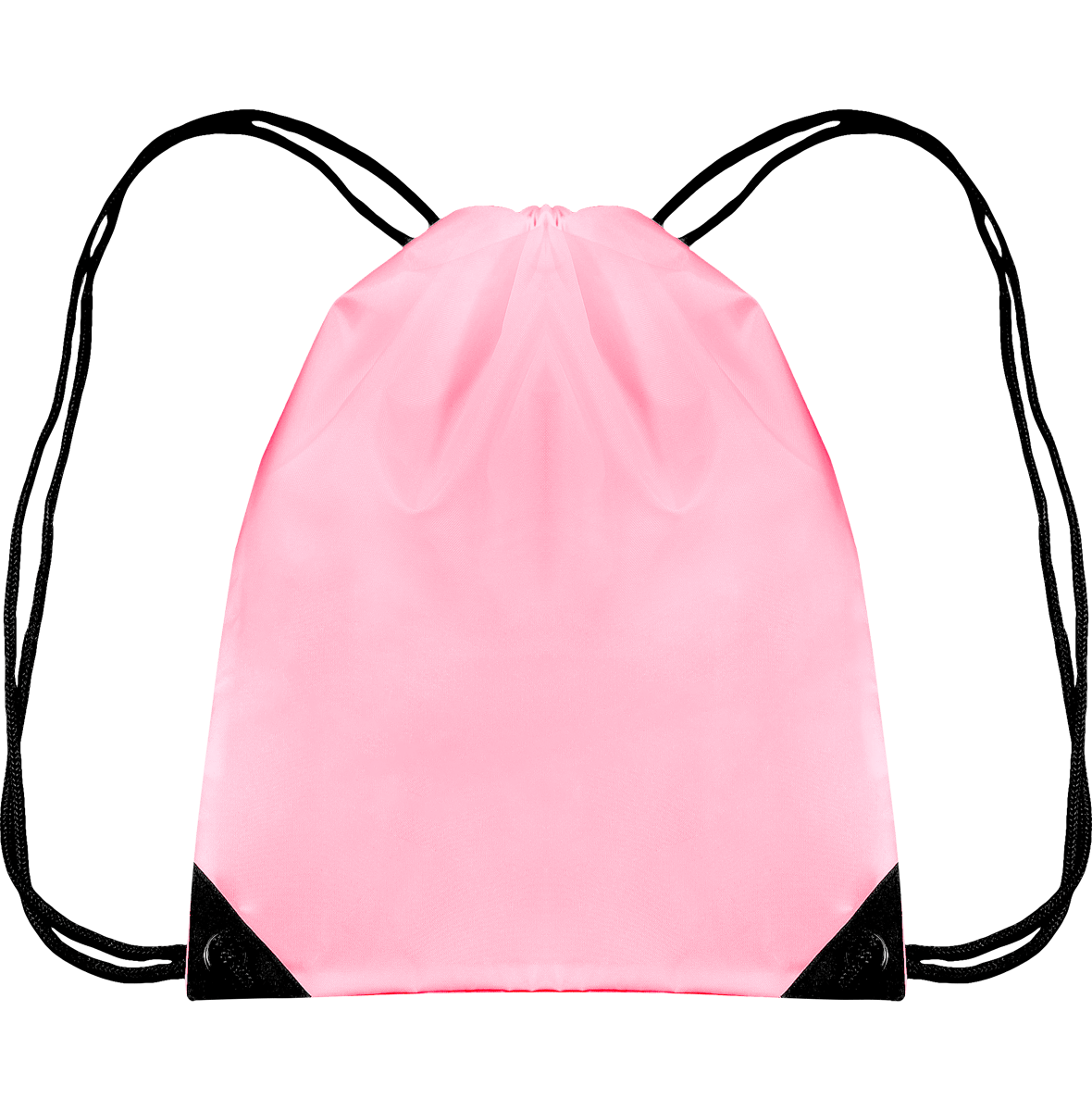 Personalised Drawstring Backpack Pink
