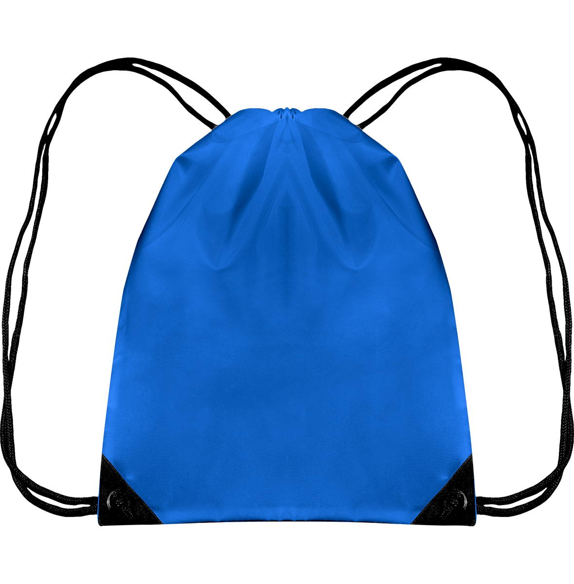 Personalised Drawstring Backpack Royal Blue