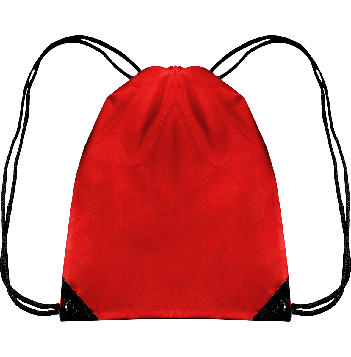 Personalised Drawstring Backpack Red