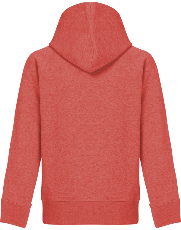 Sweat a capuche enfant stanley mini base dos Heather Cranberry