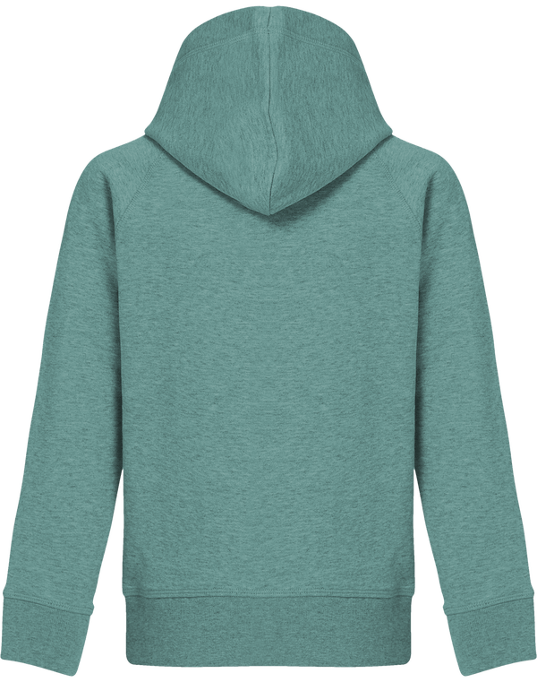 Sweat a capuche enfant stanley mini base dos Heather Eucalyptus