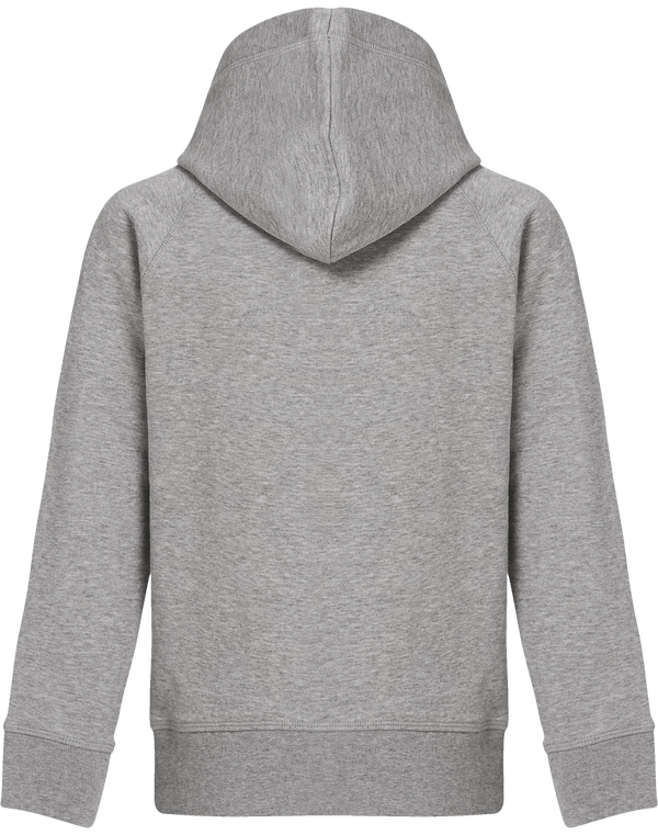 Sweat a capuche enfant stanley mini base dos Heather Grey