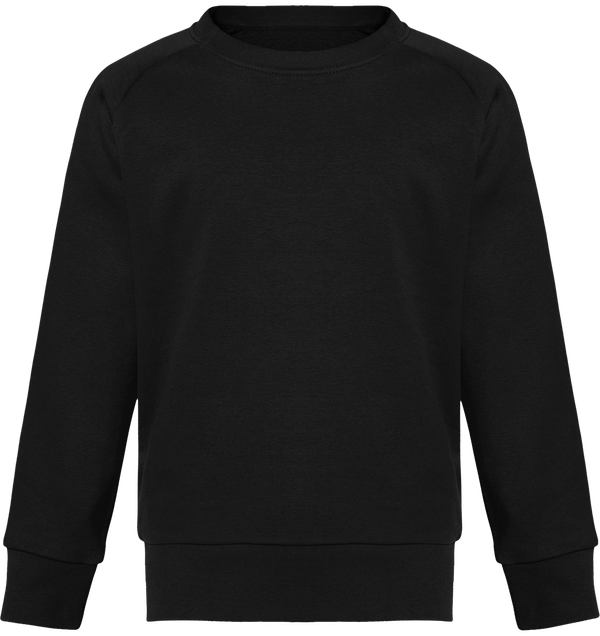 Sweat col rond enfant stanley mini scouts face Black