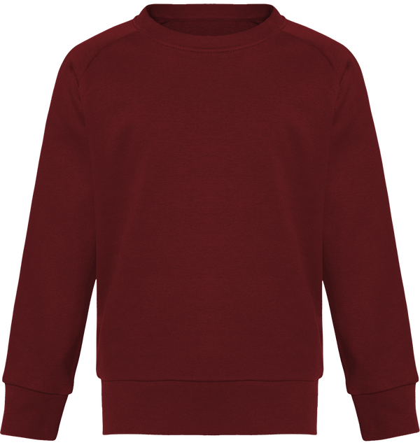 Sweat col rond enfant stanley mini scouts face Burgundy