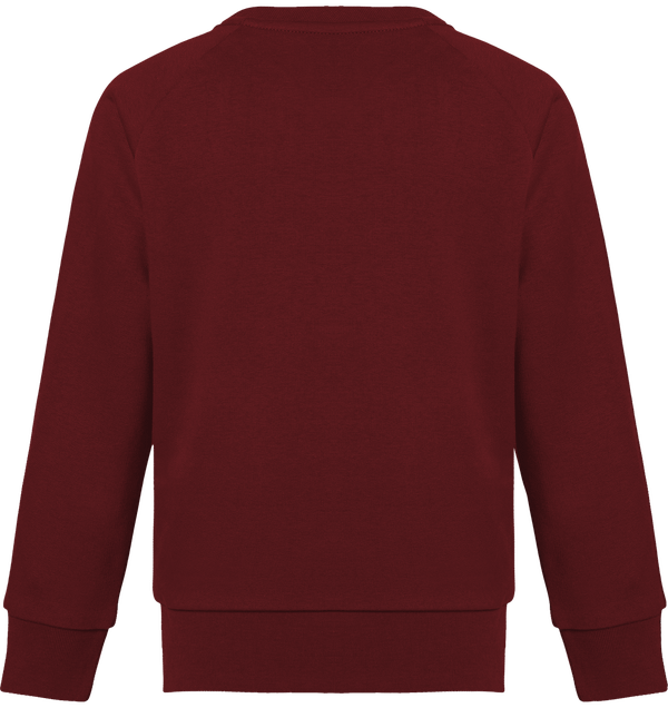 Sweat col rond enfant stanley mini scouts dos Burgundy