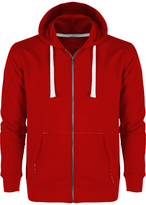Sweat zippe a capuche stanley tours face Red
