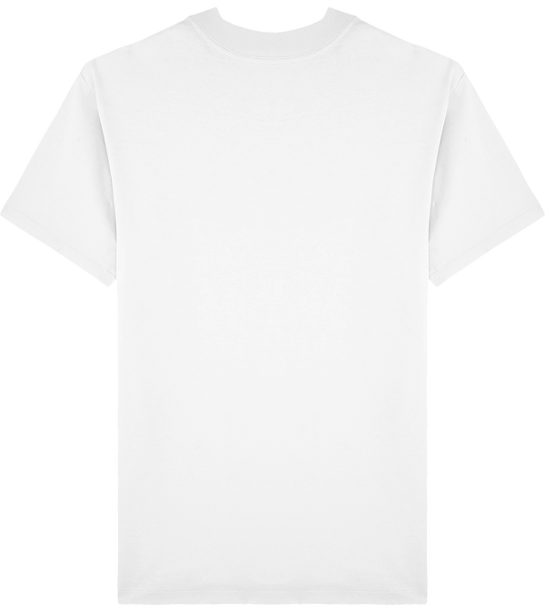 Tee shirt avec col haut stanley trims dos White