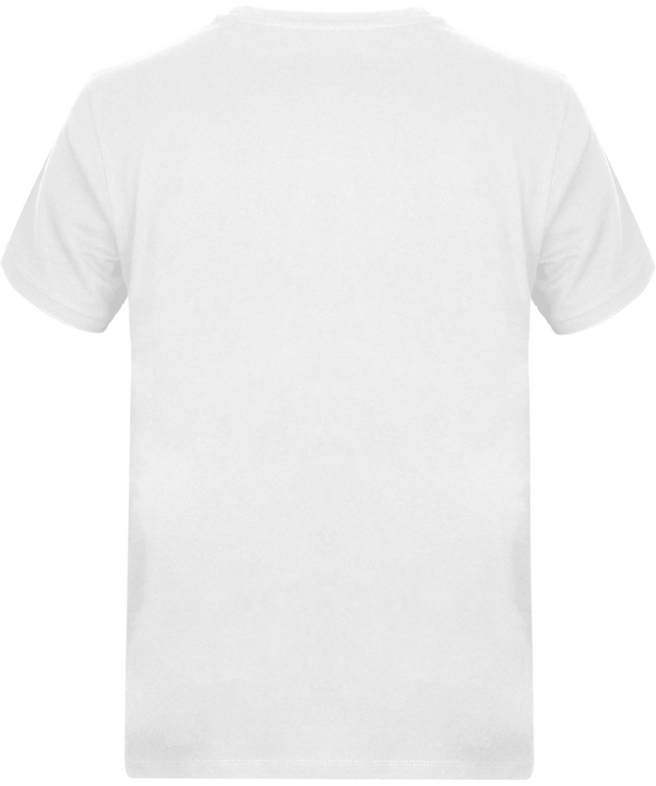 Tee shirt col rond matiere pique stanley bears dos White