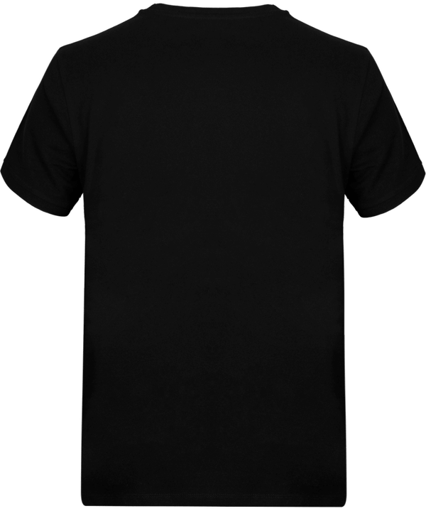 Tee shirt col rond matiere pique stanley bears dos Black