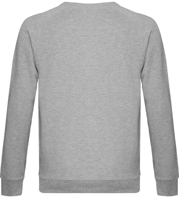 Sweat shirt en matiere piquee stanley suits dos Heather Grey