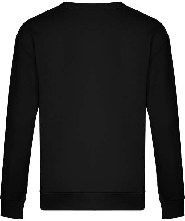 Sweat shirt unisexe a emmanchures redescendues stanley join dos Black