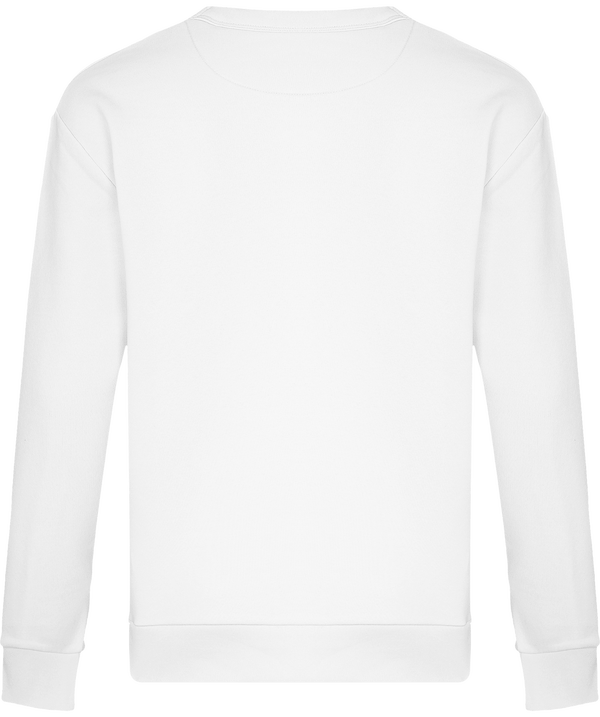 Sweat shirt unisexe a emmanchures redescendues stanley join dos White
