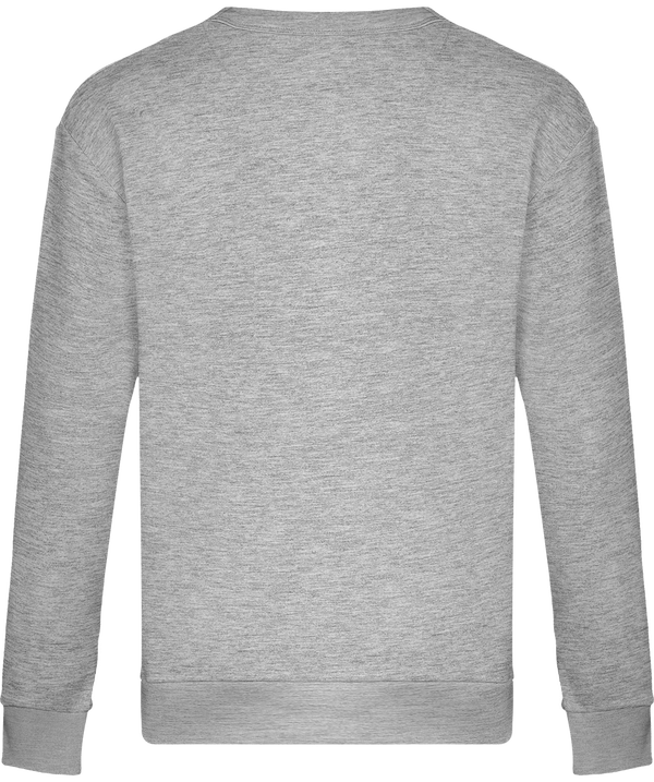 Sweat shirt unisexe a emmanchures redescendues stanley join dos Heather Grey