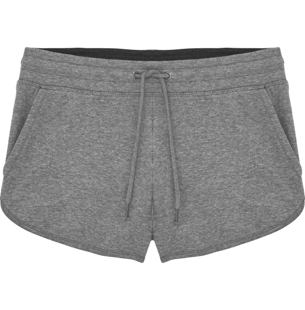 Short jogging femme stella cuts face Mid Heather Grey