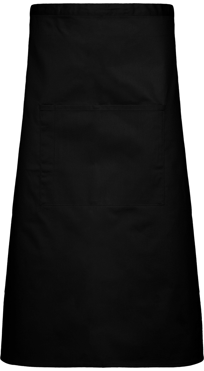 Custom Server Apron In Embroidery And Print On Tunetoo Black