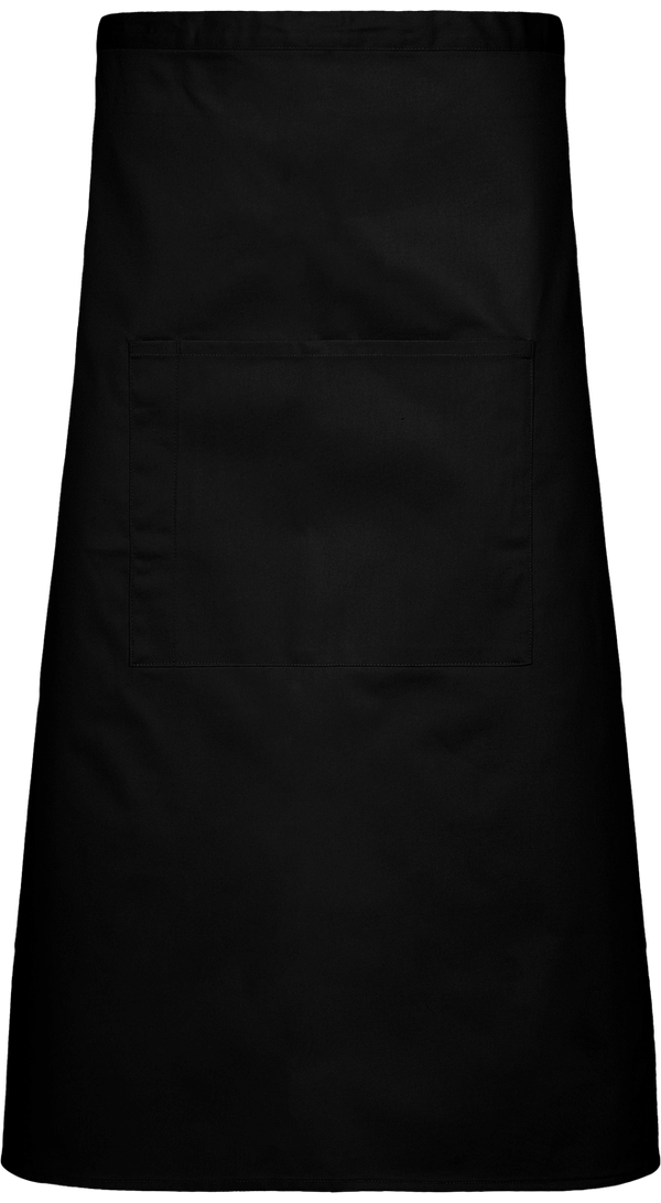 Tablier De Serveur Personnalisé En Broderie Et Impression Sur Tunetoo Black