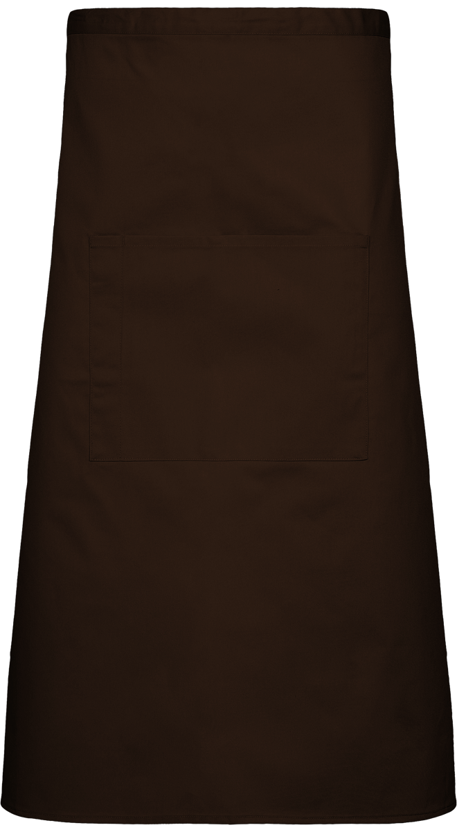 Custom Waiter Apron In Embroidery And Print On Tunetoo Brown