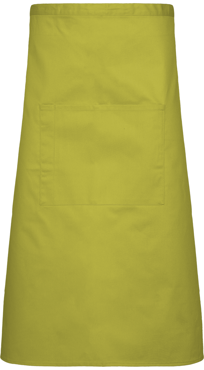 Custom Server Apron In Embroidery And Print On Tunetoo Lime