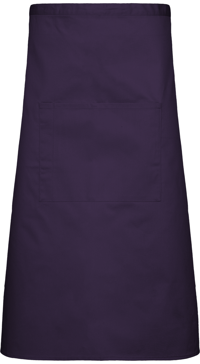 Delantal De Camarero Personalizado En Bordado E Impresión En Tunetoo Purple