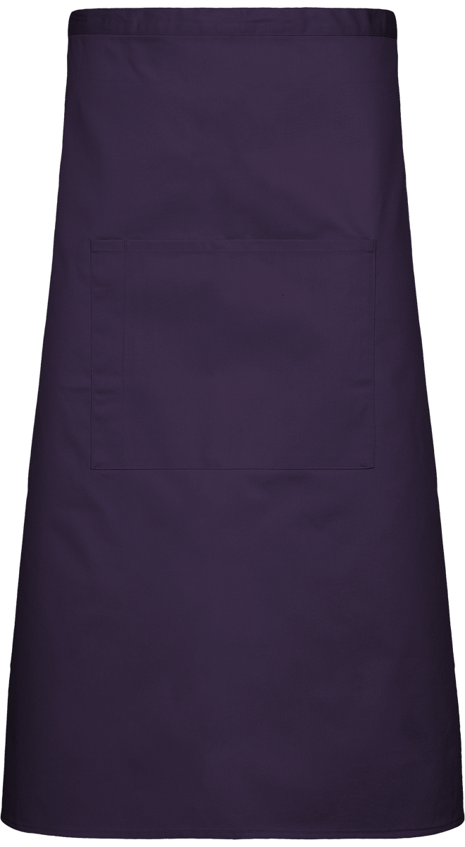 Custom Server Apron In Embroidery And Print On Tunetoo Purple