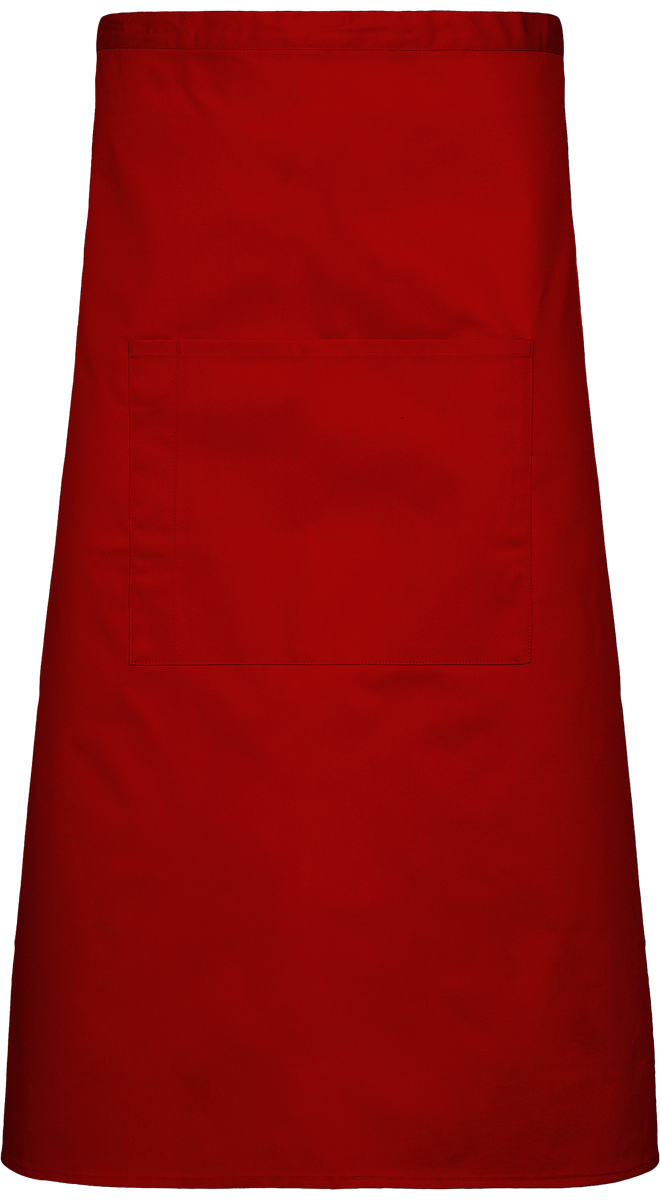 Custom Waiter Apron In Embroidery And Print On Tunetoo Red
