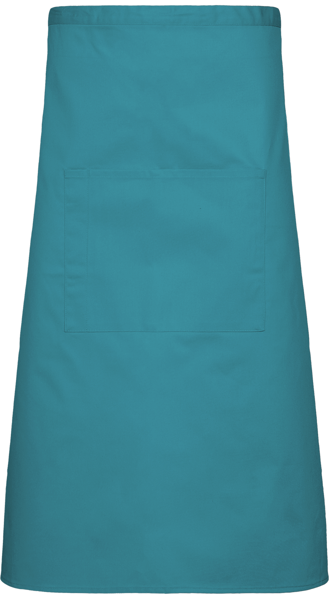 Delantal De Camarero Personalizado En Bordado E Impresión En Tunetoo Turquoise