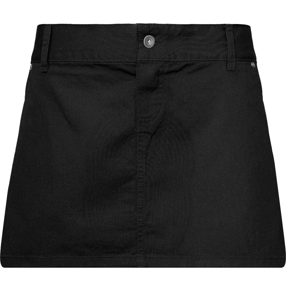 Tablier De Service Personnalisé, En Coton Sergé Style Chino  Black