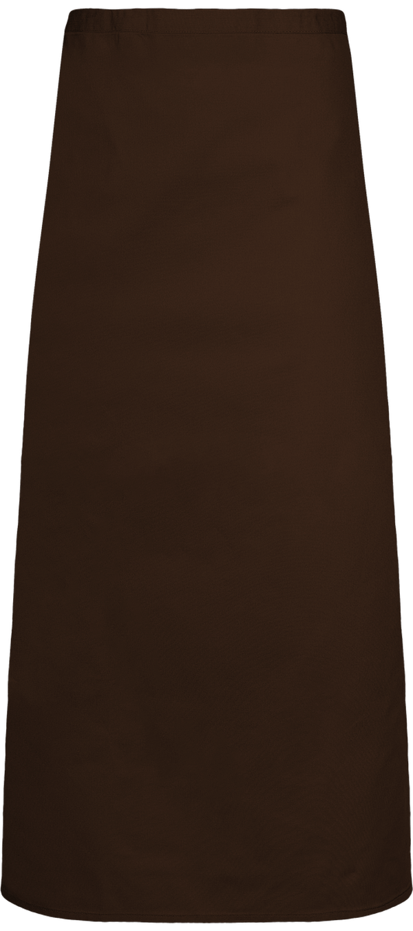 Tablier de bistrot long face Brown